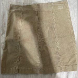 Brown skirt forever 21